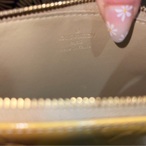 NEW AUTH LOUIS VUITTON LEXINGTON YELLOW MINI BAG VERNICE LV POUCHETTE +DUSTBAG - Picture 13 of 16